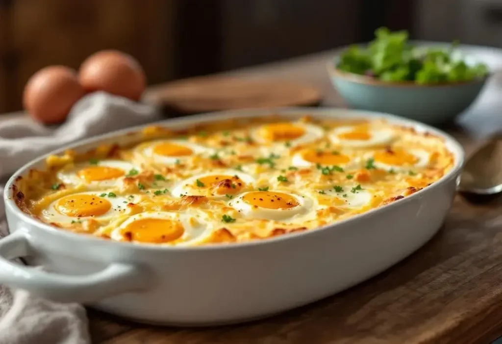 Gratin d’œufs durs : la recette économique, ultra réconfortante et chouchou de toute la famille (moins de 2€ le gratin)